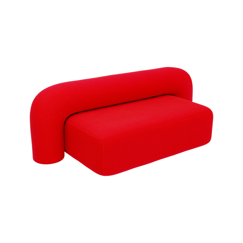 MOSS SOFA / MEDIUM 180 / RØD