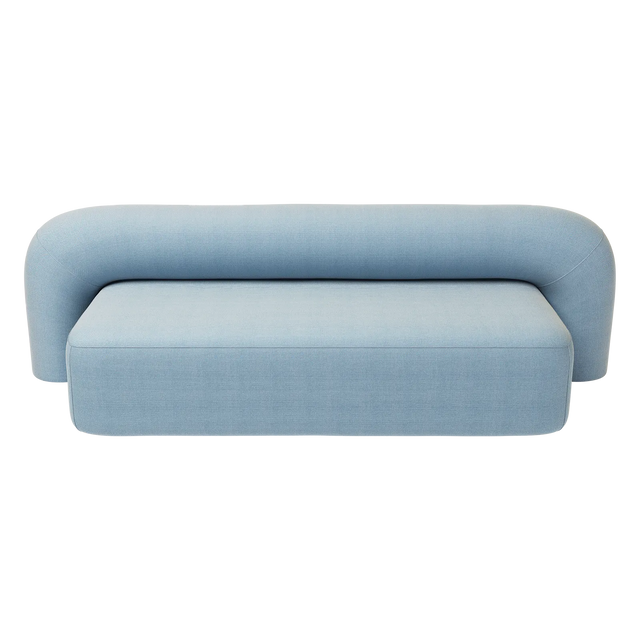 MOSS SOFA / STOR 240 / LYS BLÅ