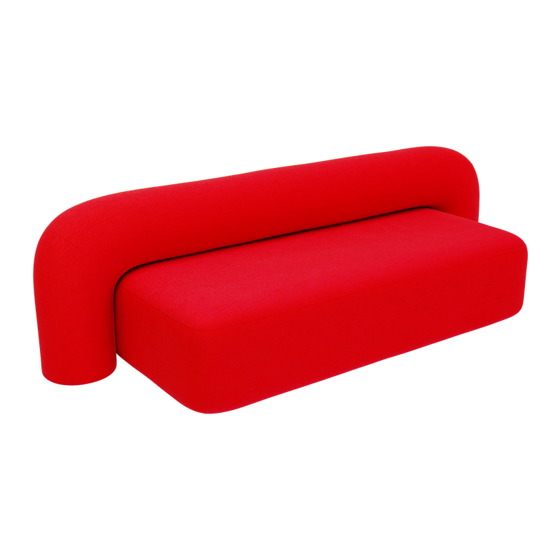 MOSS SOFA / STOR 240 / RØD