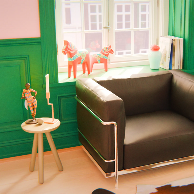 POPS SIDE TABLE / DARK BLUE