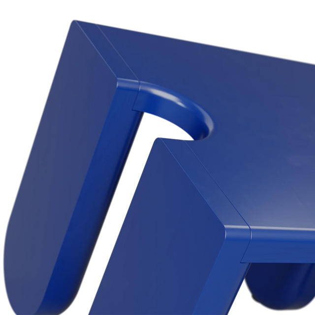 TIP TAP SQUARE TABLE / DARK BLUE