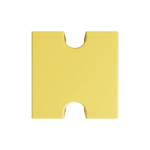 TIP TAP SQUARE TABLE / YELLOW