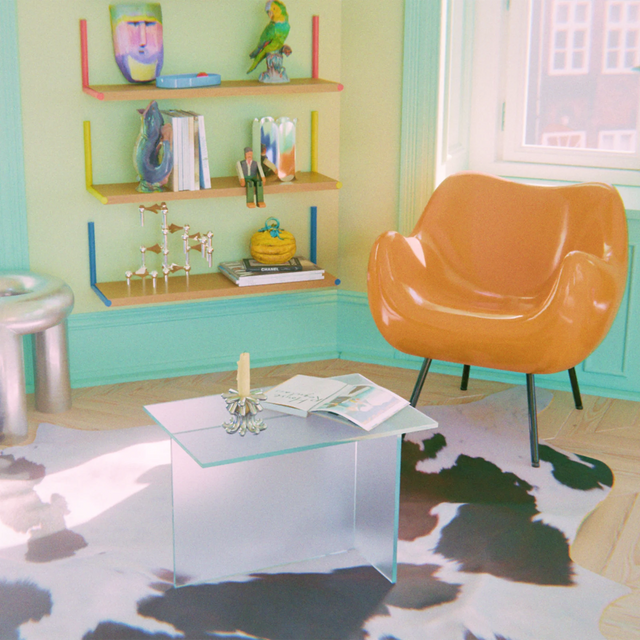 THEO SIDE TABLE / WHITE