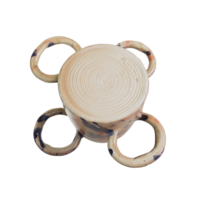 90° VASE / BLAU & ROSA