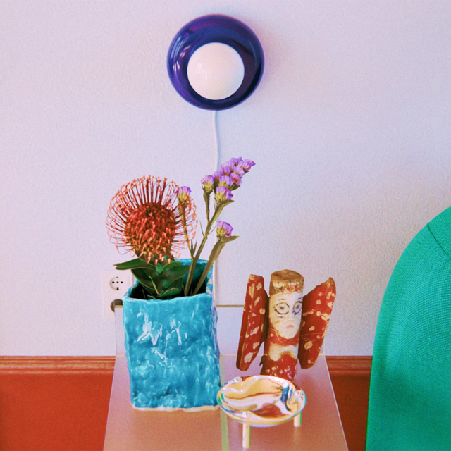 WANDLEUCHTE / DUNKELBLAU