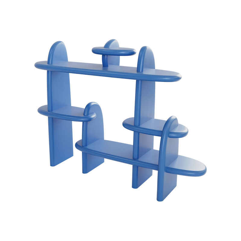 BALOO BOOKCASE / BLUE