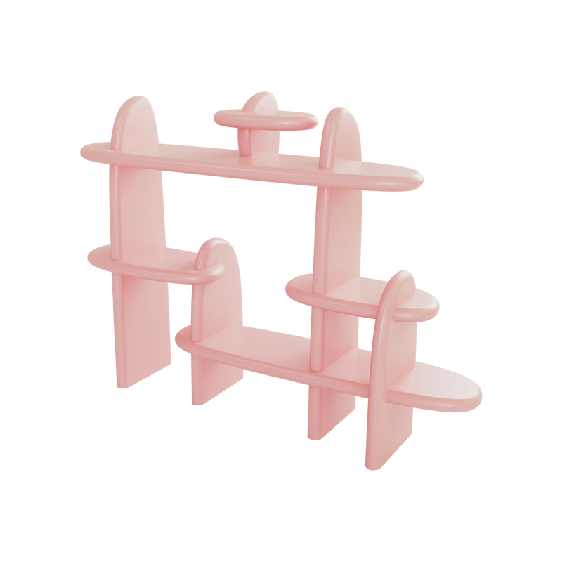 BALOO BOOKCASE / PINK