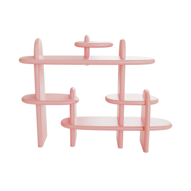 BALOO BOOKCASE / PINK