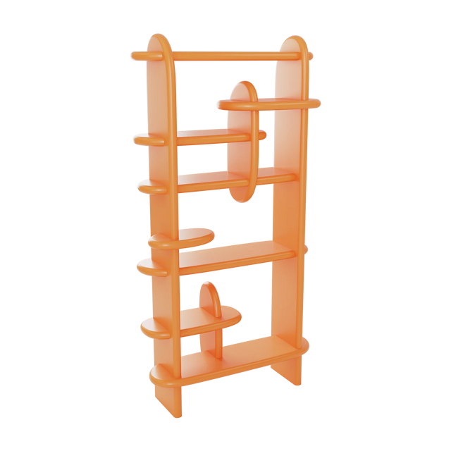 BALOO BOOKCASE / LARGE / BLACK