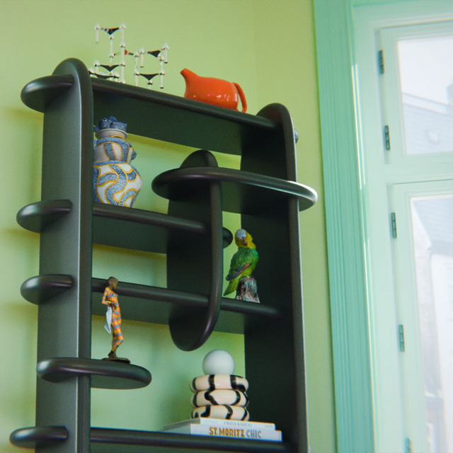 BALOO BOOKCASE / LARGE / BLACK