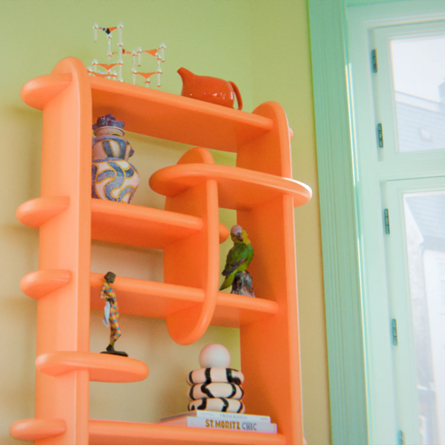 BALOO BOOKCASE / LARGE / ORANGE