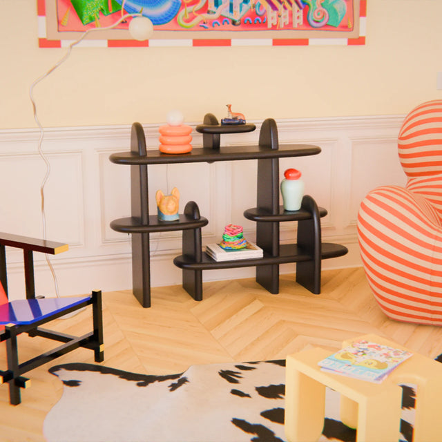 BALOO BOOKCASE / BLACK