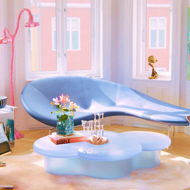 CLOUD COFFEE TABLE / BIG LOW / LIGHT BLUE
