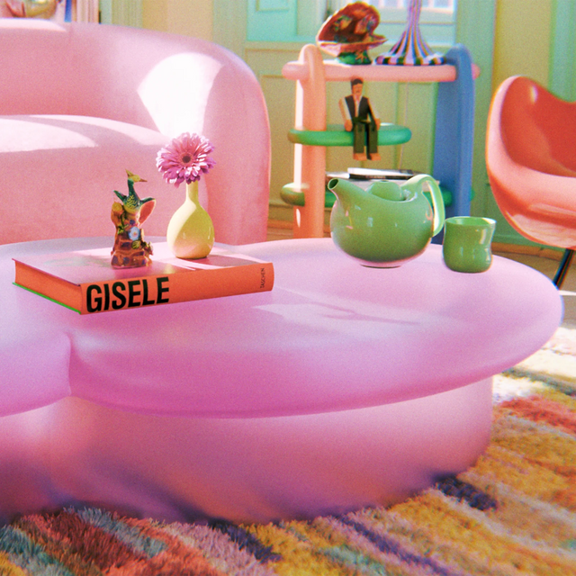 CLOUD COFFEE TABLE / BIG LOW / PINK
