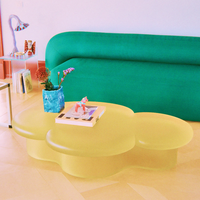 CLOUD COFFEE TABLE / BIG LOW / YELLOW
