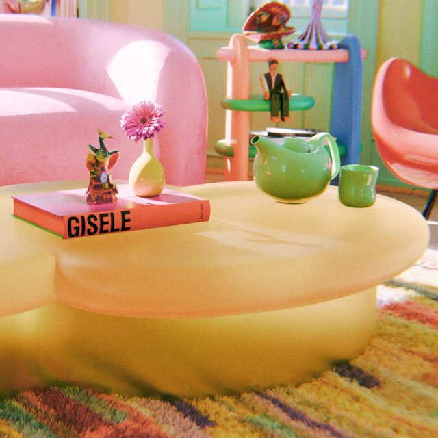 CLOUD COFFEE TABLE / BIG LOW / YELLOW