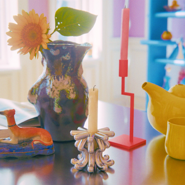 CANDLE HOLDER / DIGIT THREE