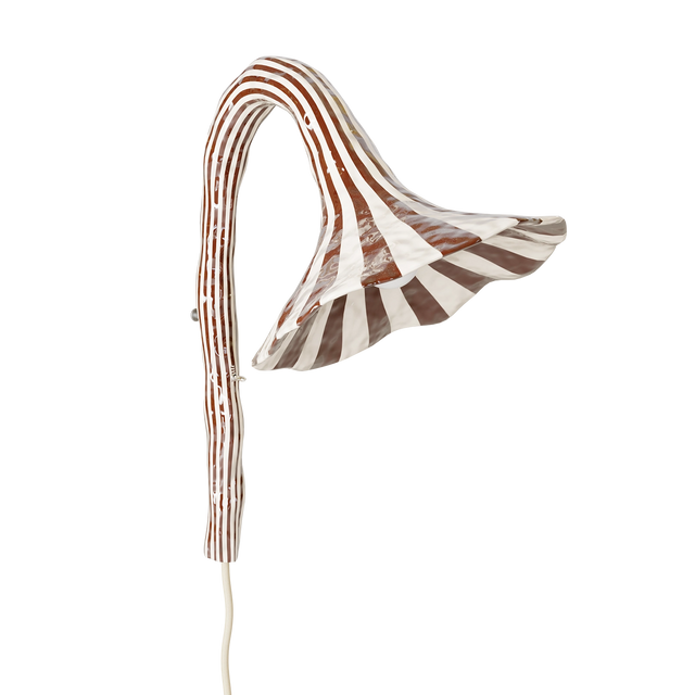 DOODLE WALL LAMP / BROWN & CREAM