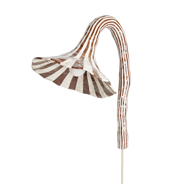 DOODLE WALL LAMP / BROWN & CREAM