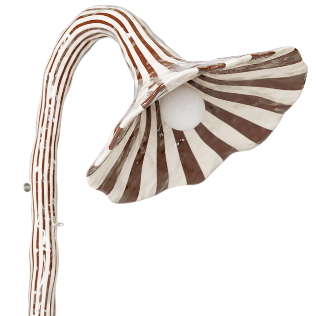 DOODLE WALL LAMP / BROWN & CREAM