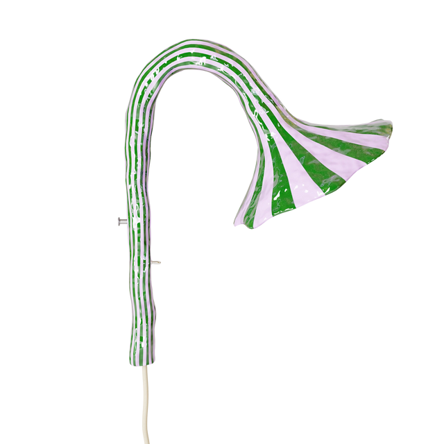 DOODLE WALL LAMP / BROWN & CREAM