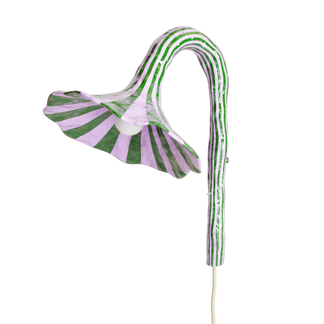 DOODLE WALL LAMP / BROWN & CREAM