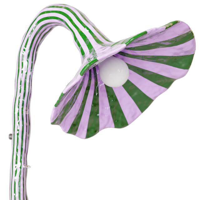 DOODLE WALL LAMP / BROWN & CREAM