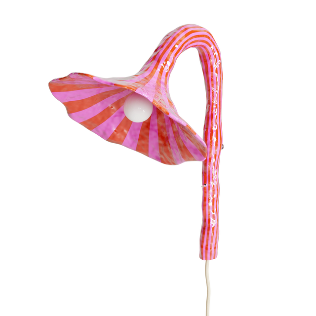 DOODLE WALL LAMP / BROWN & CREAM