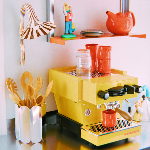 DOODLE WALL LAMP / BROWN & CREAM