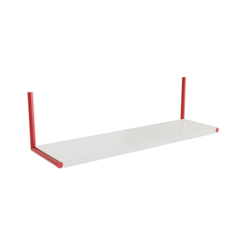 ELLE SHELF / RED & WHITE