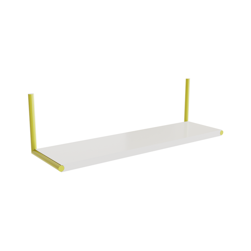 ELLE SHELF / YELLOW & WHITE