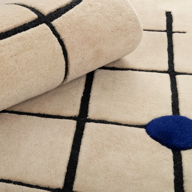 LONDYN / HÅND-TUFTET / ULD / KOBOLT