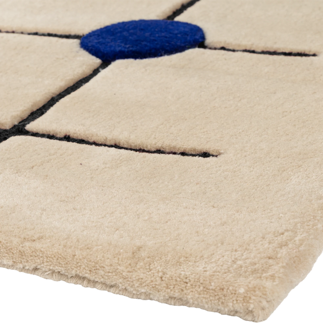 LONDYN / HÅND-TUFTET / ULD / KOBOLT