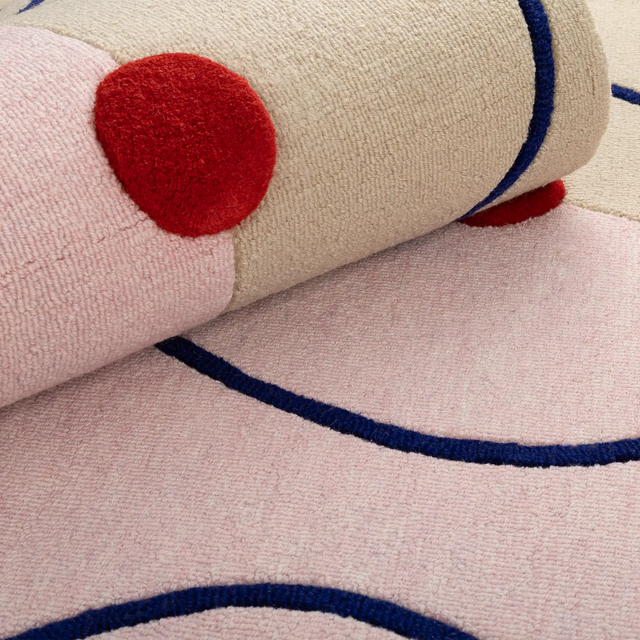 MARSEILLE / HÅND-TUFTET / ULD / KOBOLT