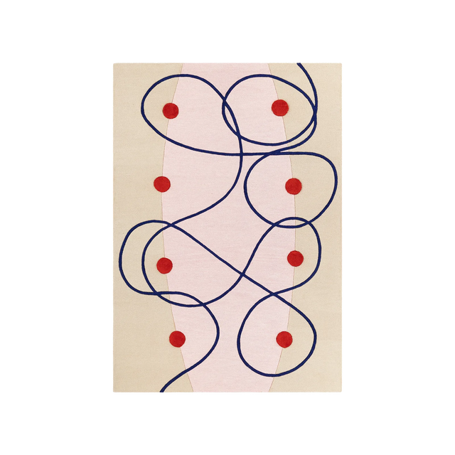 MARSEILLE / HECHO A MANO / LANA / COBALTO