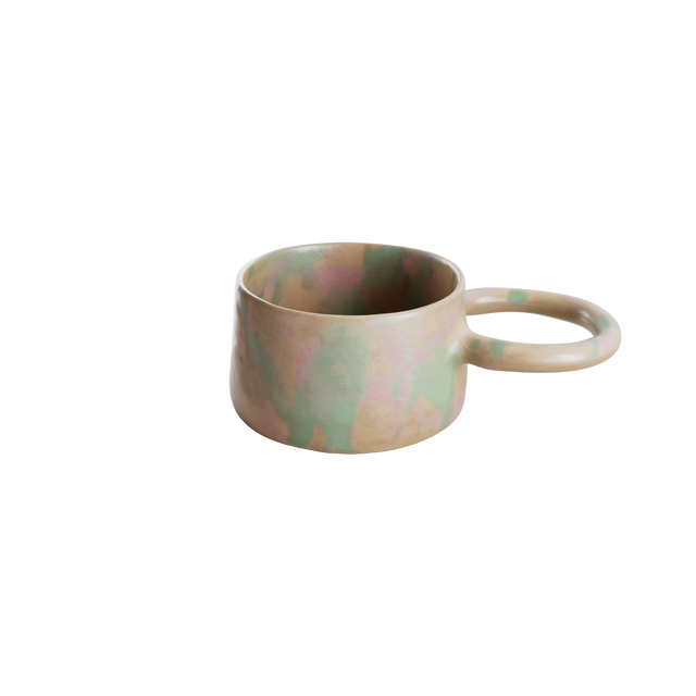 90° MUG / GREEN & PURPLE