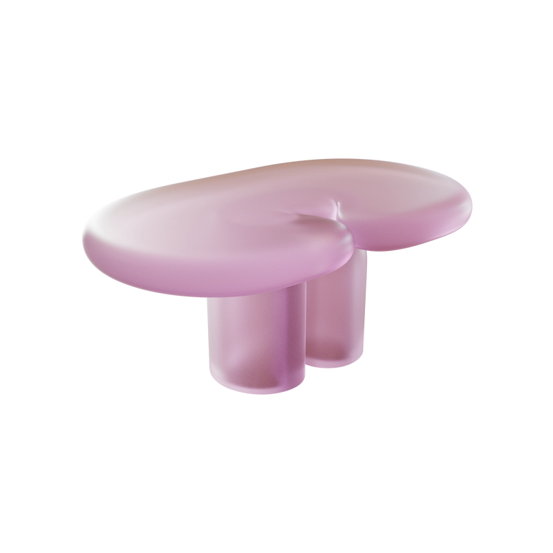 NUDE COFFEE TABLE / PINK