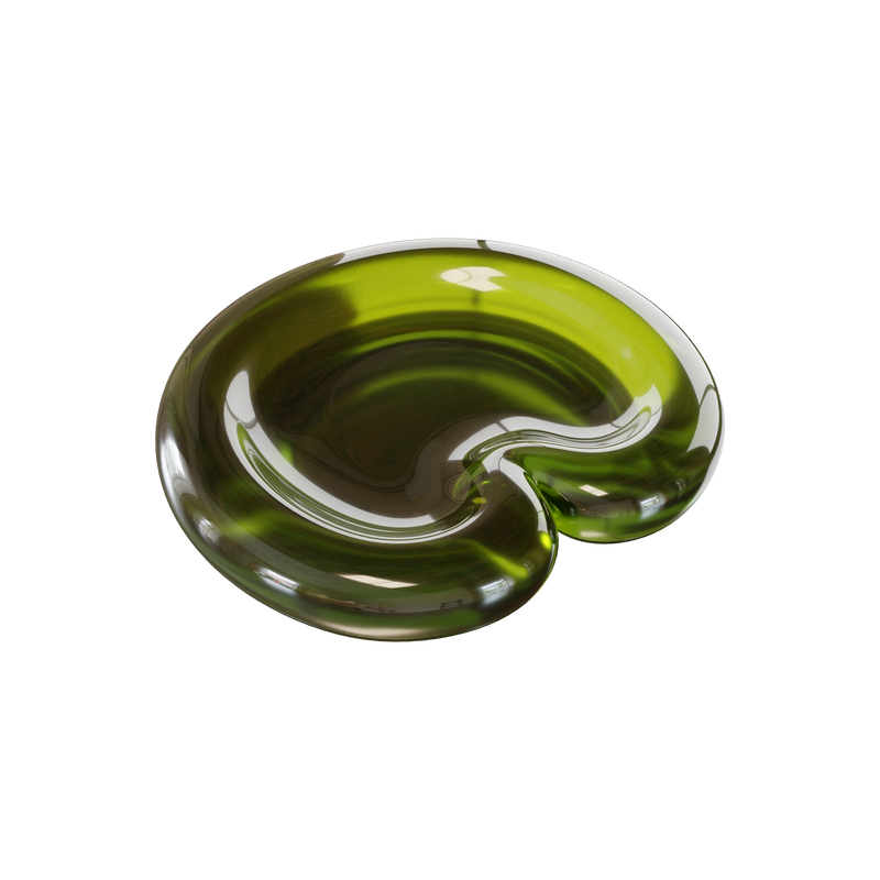 NUDE PLATE / GREEN
