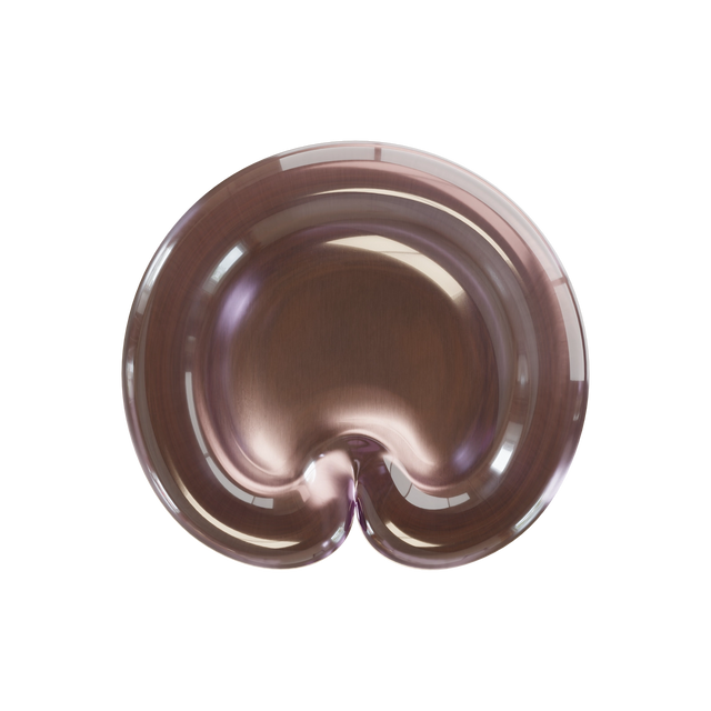 NUDE PLATE / PURPLE