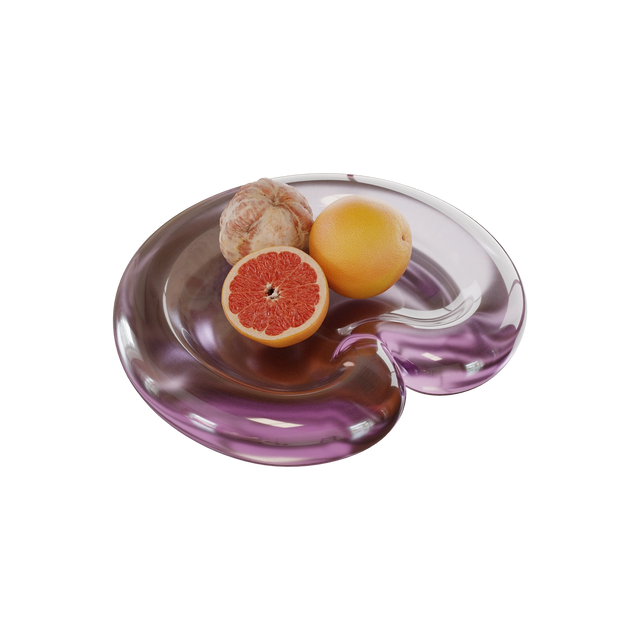 NUDE PLATE / PURPLE