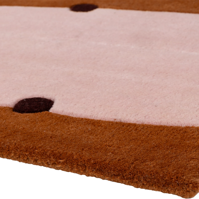 RIO / HÅND-TUFTET / ULD / TERRAKOTTA