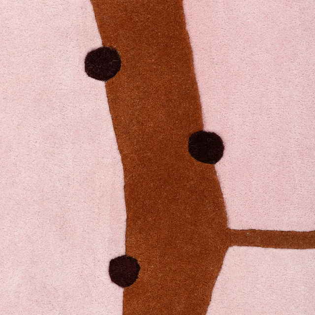 RIO / HÅND-TUFTET / ULD / TERRAKOTTA