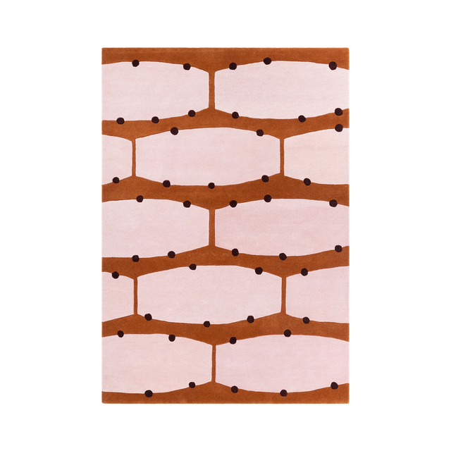 RIO / HÅND-TUFTET / ULD / TERRAKOTTA