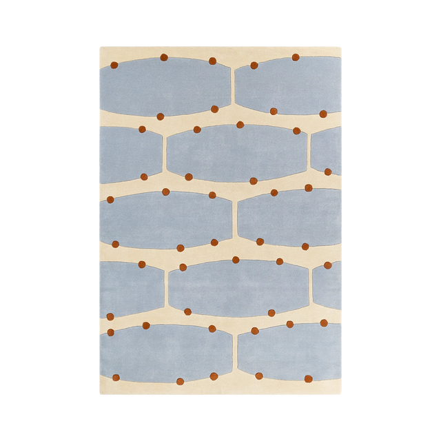 RIO / FAIT MAIN-TUFTE / LAINE / BLEU