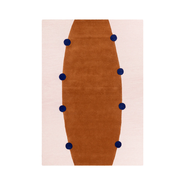 ROME / HÅND-TUFTET / ULD / TERRAKOTTA