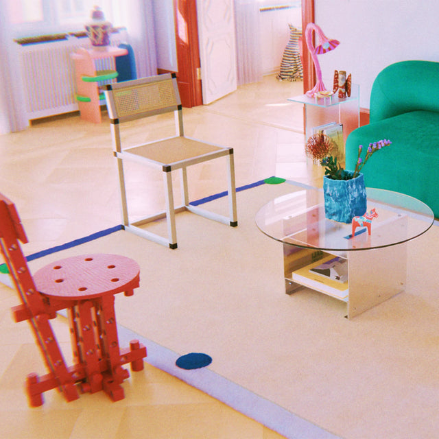 BERLÍN / HECHO A MANO / LANA / COBALTO