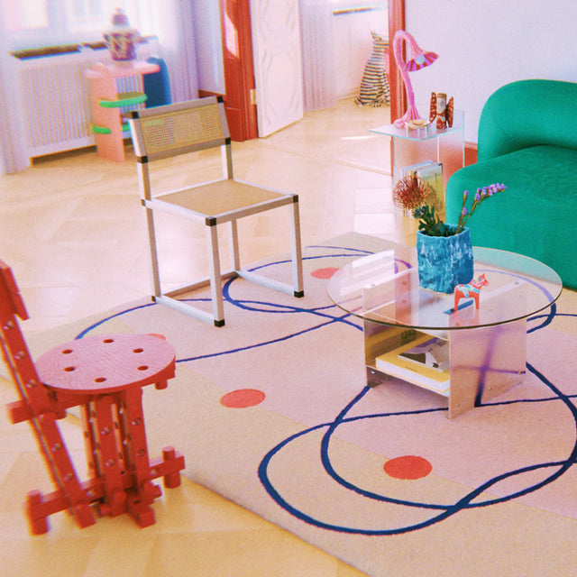 MARSEILLE / HECHO A MANO / LANA / COBALTO