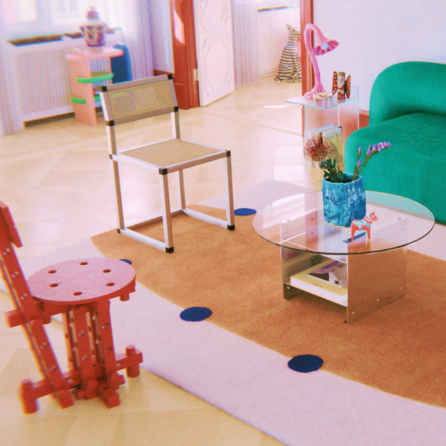 ROMA / HECHO A MANO / LANA / TERRACOTA