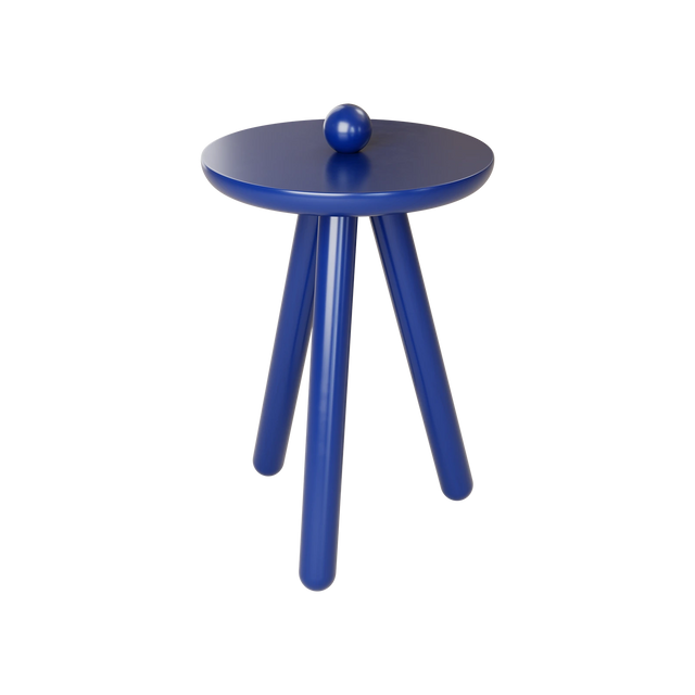 POPS SIDE TABLE / DARK BLUE