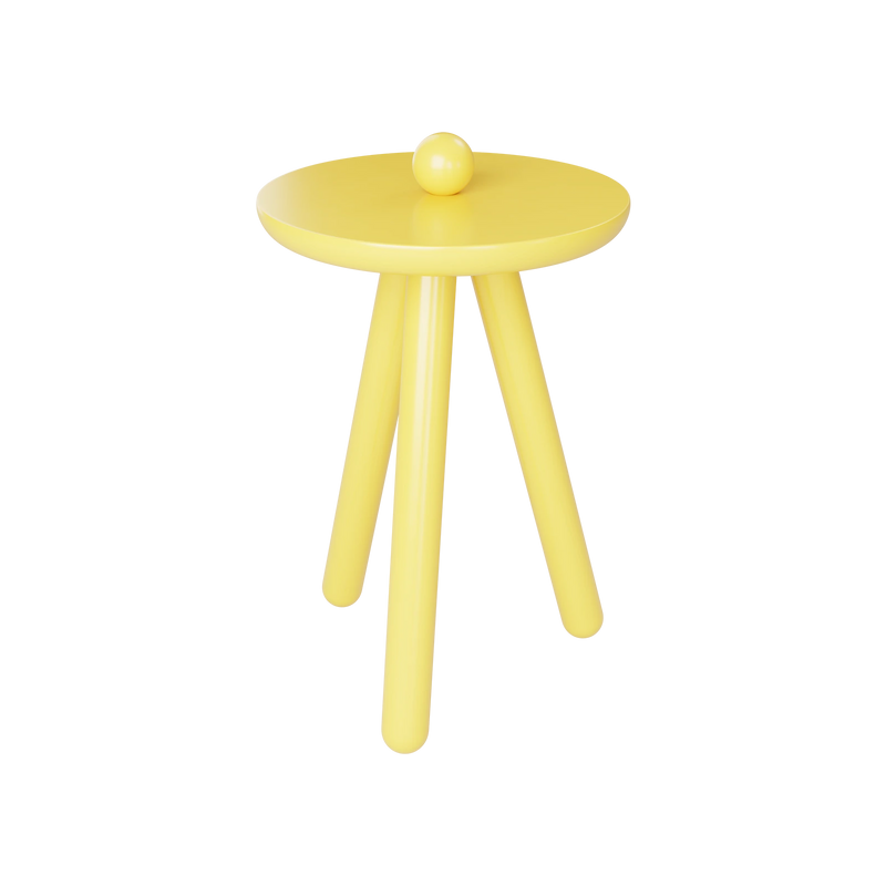 POPS SIDE TABLE / YELLOW